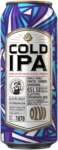 OLVI Cold IPA 5,0 % 0,5 l tlk