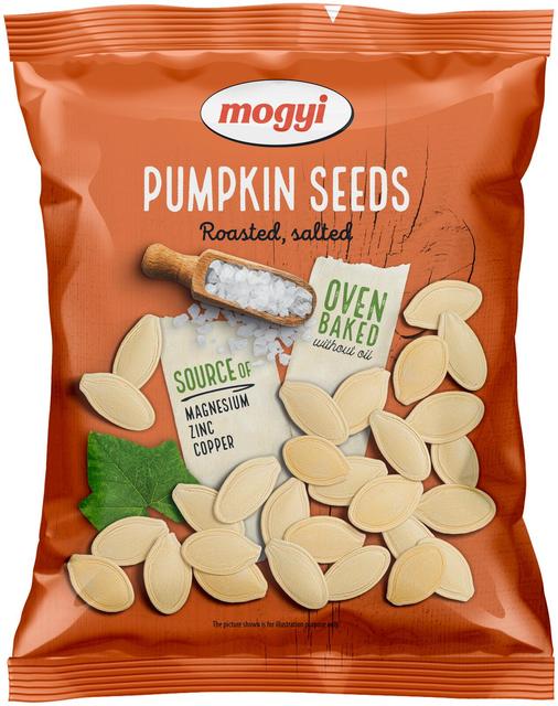 Mogyi Kõrvitsaseemned röstitu soola 130g