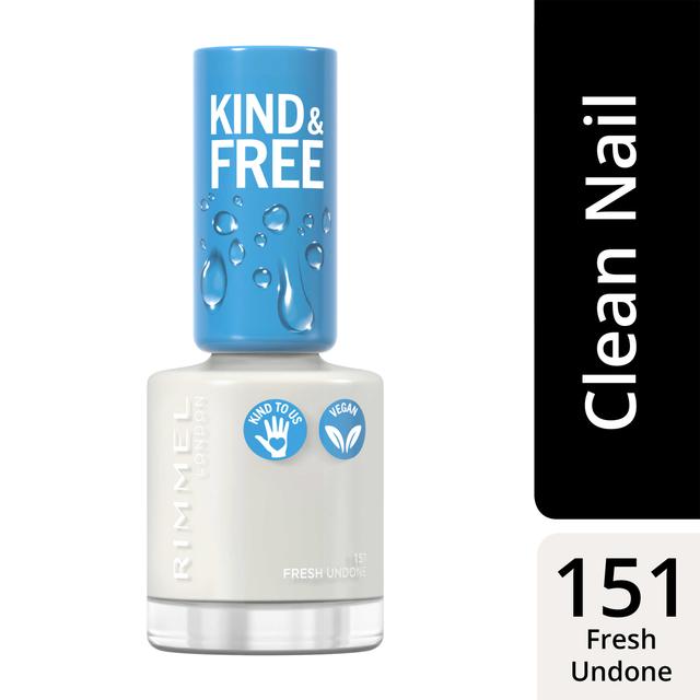 Rimmel Kind & Free Clean Nail Polish 8ml, 151 Fresh undone kynsilakka