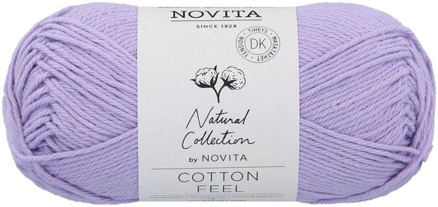 Novita Lanka Cotton Feel 50g malva 704