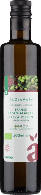 Änglamark Extra virgin espanjalainen oliiviöljy luomu 0,5 l