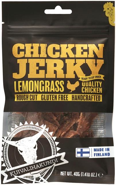 Kuivalihakundi Chicken Jerky Lemongrass 40g