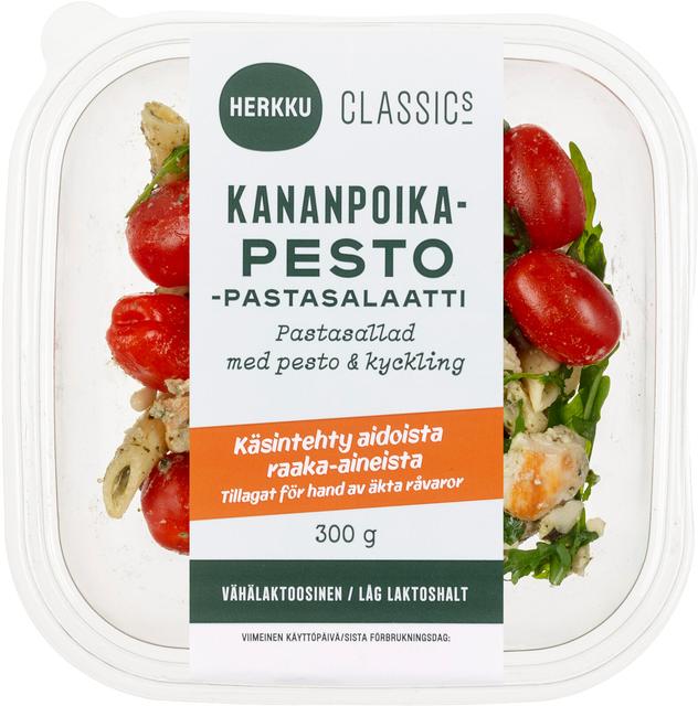 Herkku Classics Kananpoika-pesto-pastasalaatti 300g