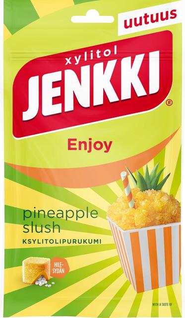 JENKKI ENJOY PINEAPPLESLUSH NÄRIMISK.70G