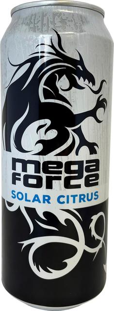 Megaforce solar citrus energiajuoma 0,5l tölkki