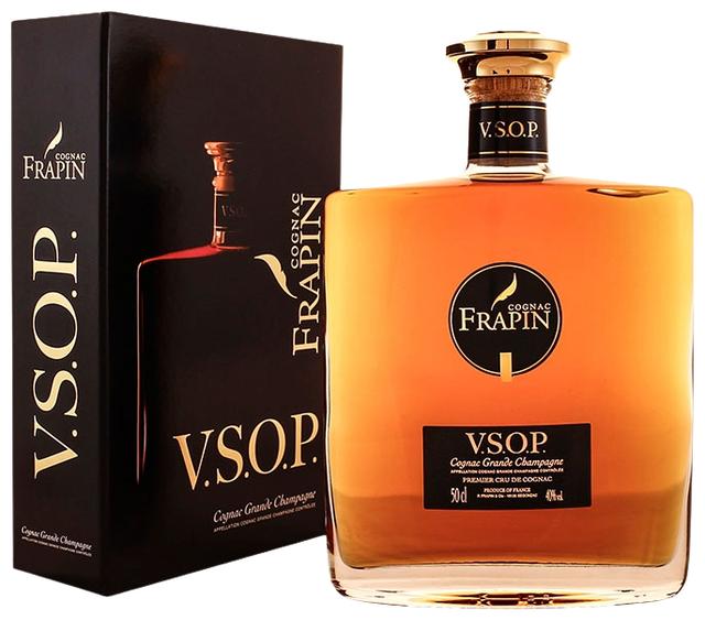 Frapin VSOP Cognac Grande Champagne karbis 500ml