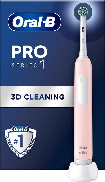 Oral-B PRO Series1 Pink sähköhammasharja + extra vaihtoharja