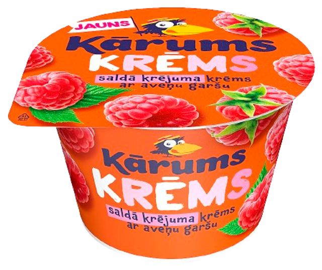 Vaarikamaitseline koorekreem, 150 g