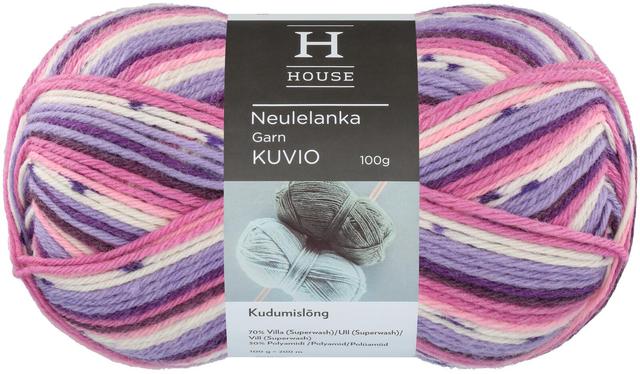 House lanka villasekoite Kuvio 100 g Lilac/pink/white 82456