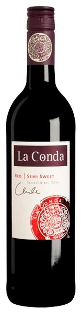 La Conda Semi Sweet Red GT vein 13%vol 750ml