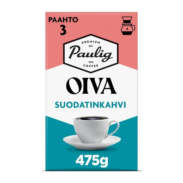 Paulig Oiva suodatinjauhettu kahvi 475g