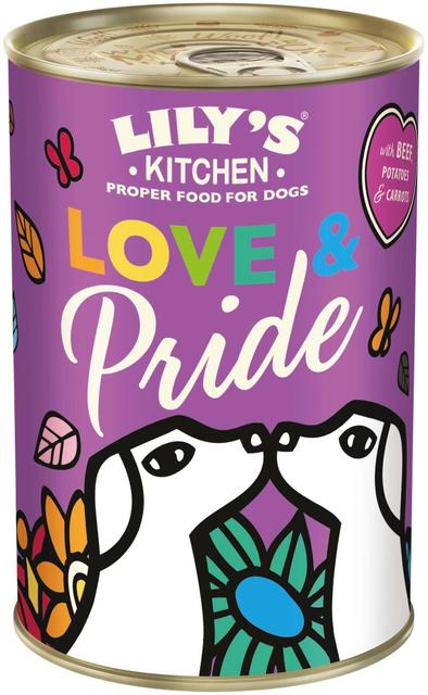 Lily's Kitchen 400g Love & Pride sis. Nautaa koiranruoka