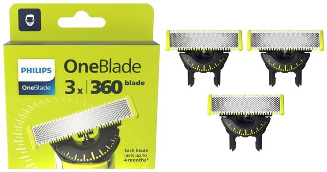 Vahetusterad Oneblade 360 Qp430/50 3tk