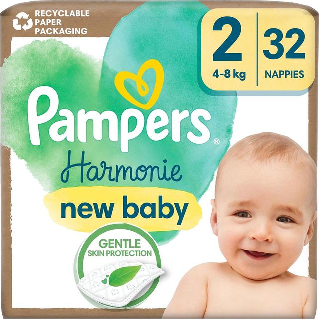 Pampers Harmonie new baby S2 4-8 kg 32 kpl vaippa