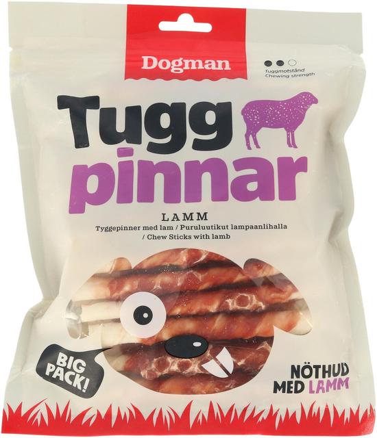 Dogman Puruluutikut lampaanlihalla 25-pack