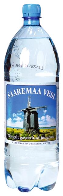 SAAREMAA VESI NÕRGALT GASEERITUD 1,5L