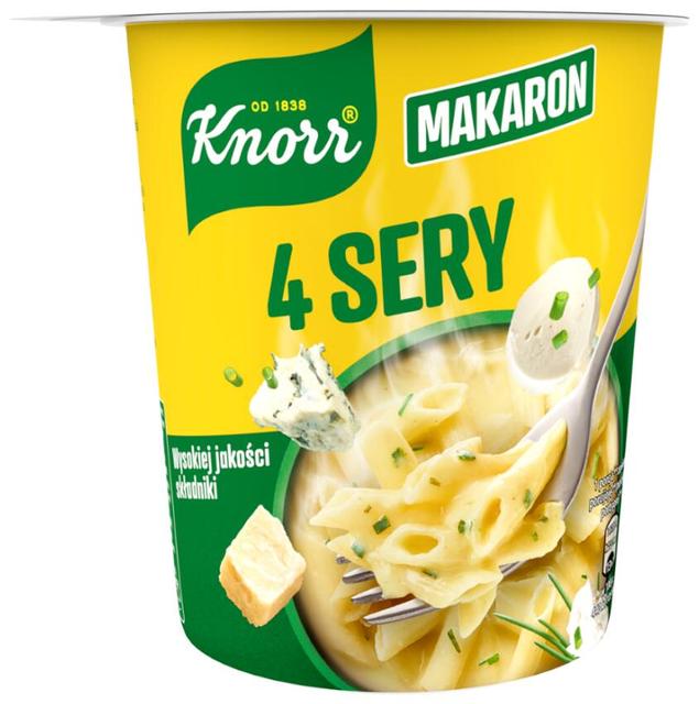 Knorr pasta 4 juustuga 66g