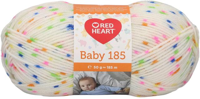 Red Heart Baby neulelanka 50g confetti