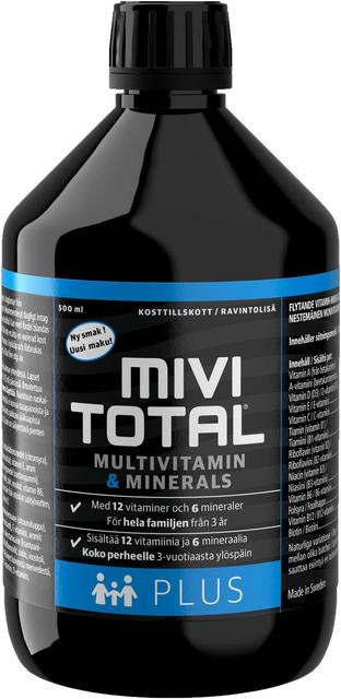 Mivitotal Plus vitamiini-kivennäisainevalmiste 500ml