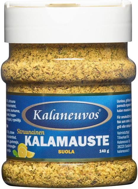 Kalaneuvos Sitruunainen kalamaustesuola 140g