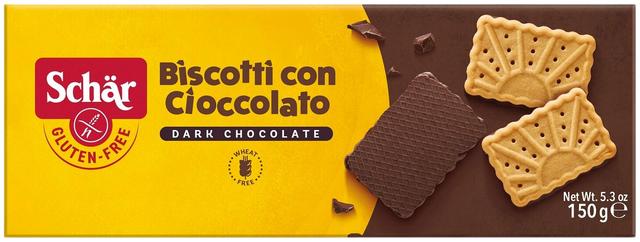 Schär Biscotti con cioccolato suklaakeksi 150g GTON