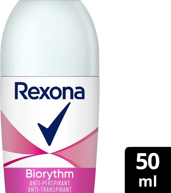 Rexona 48h Biorythm Antiperspirantti Deodorantti Roll-on Raikas tuoksu naisille 50 ml