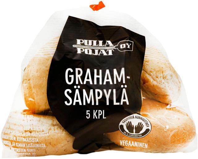 Sämpylä graham 5 kpl