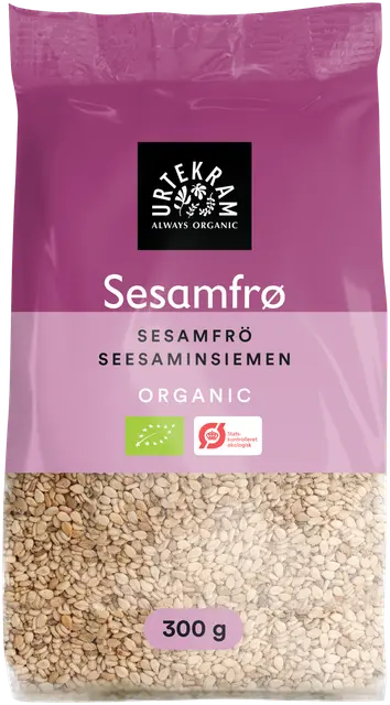 Urtekram Luomu seesaminsiemen 300g