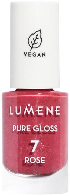 Lumene Pure Gloss Kynsilakka 7 Ruusu 5 ml