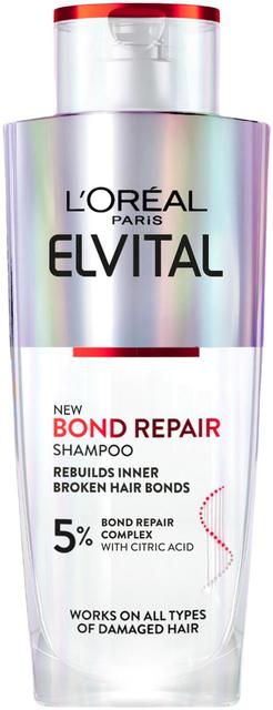 L'Oréal Paris Elvital Bond Repair Shampoo 200ML shampoo vaurioituneille hiuksille  ml