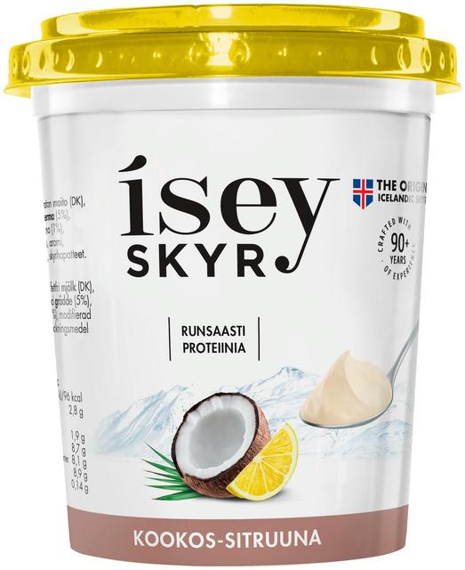 Isey Skyr Kookos-sitruuna maitovalmiste 400g