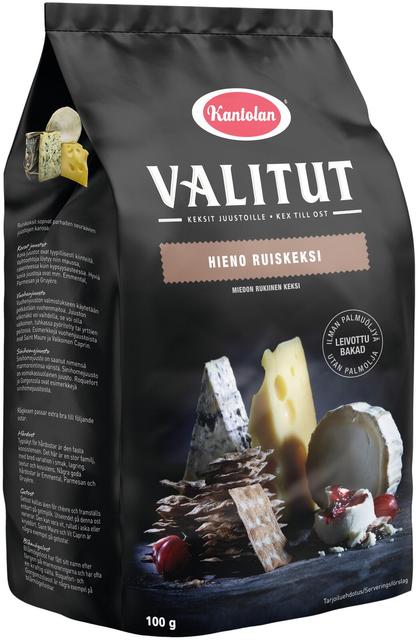 Kantolan Valitut ruiskeksi 100g