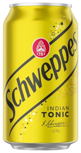 Schweppes Indian Tonic virvoitusjuoma tölkki 0,33 L