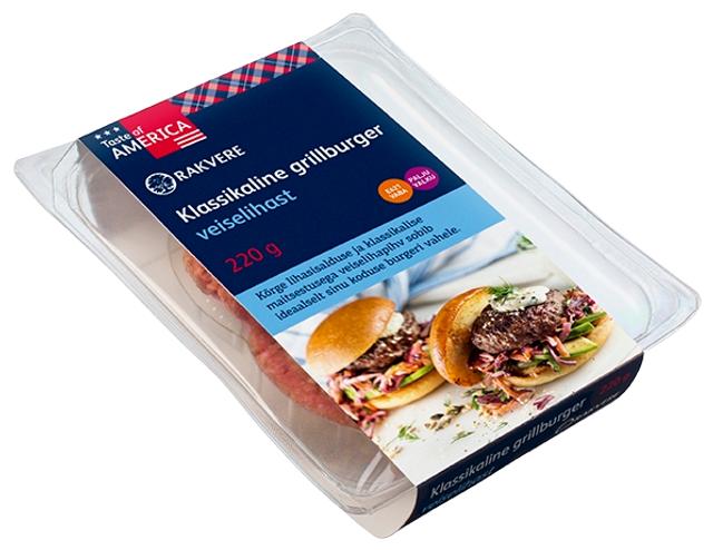 Klassikaline veiselihaburger 220 g