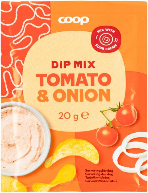 Coop Dip Mix mausteseos tomaatti & sipuli 20 g