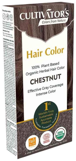 Cultivator's Hair Color Kasviväri Chestnut 100g