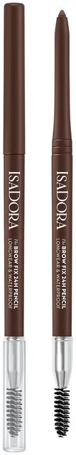 IsaDora brow fix 24h kulmakynä Dark Brown 0,32 g