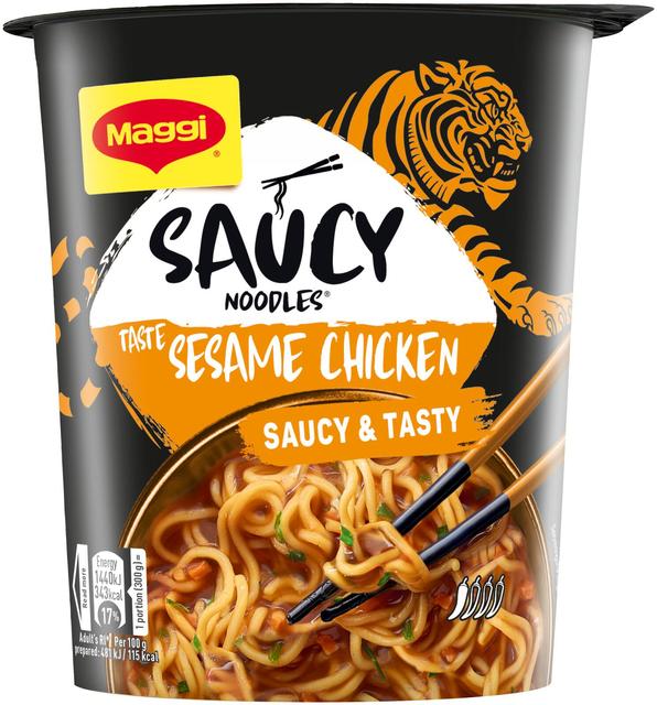 Maggi Saucy Noodles 75g Sesame Chicken