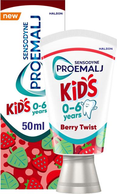 Sensodyne ProEmalj Kids hammastahna 0-6 vuotiaille, 50 ml