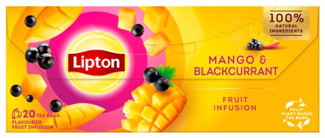 LIPTON Mango-mustsõstra tee