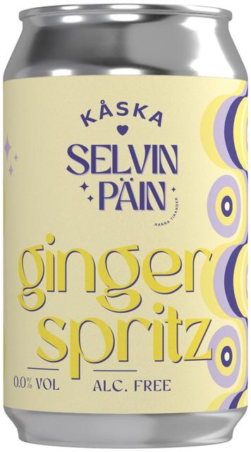 Selvin Päin & Kåska Ginger Spritz 0,0%, 0,33l