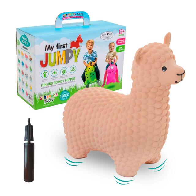 JUMPY Hüppeloom Alpaka beež, Gerardo's Toys