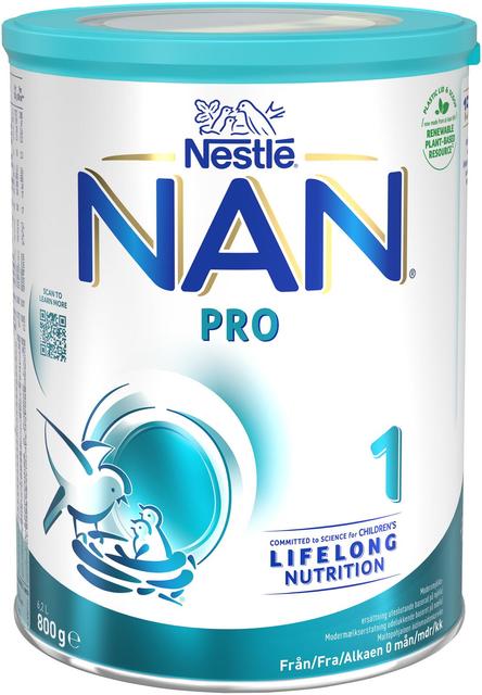 Nestlé NAN Pro 1 äidinmaidonkorvike 800g