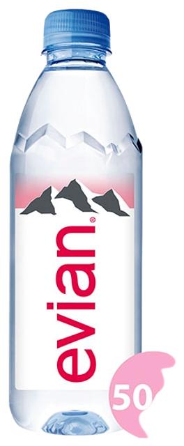 Evian looduslik mineraalvesi 500 ml