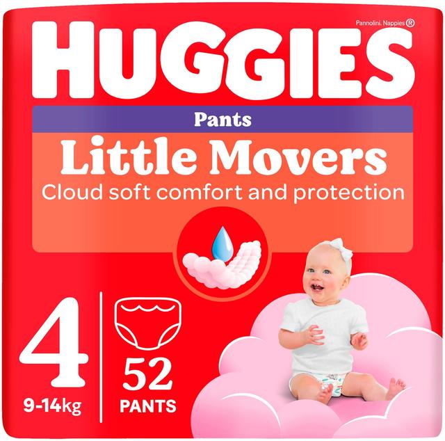 Huggies püksmähkPants 4 Girl 9-14kg 52tk