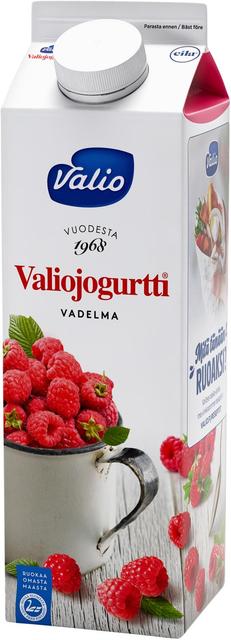 Valiojogurtti® 1 kg vadelma laktoositon