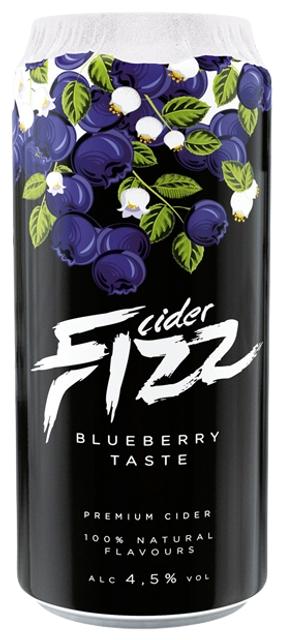 Fizz Blueberry siider 4,5%vol 500ml