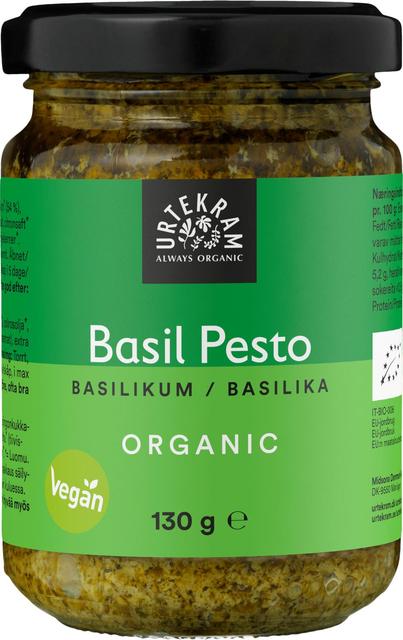 URTEKRAM Luomu Basilika pesto 130g