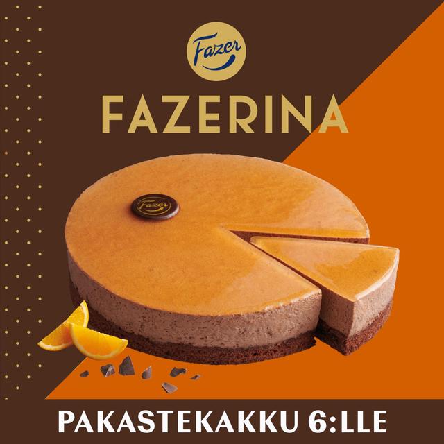 Fazer Fazerina -kakku 380g, kypsäpakaste