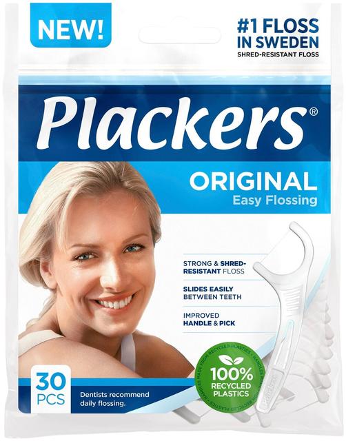 Plackers Original hammaslankain 30kpl